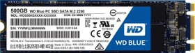 Western Digital WD Blue PC SSD 500GB, M.2 2280 / B-M-Key / SATA 6Gb/s