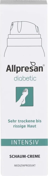 Allpresan diabetic intensiv Schaum-Creme, 125ml