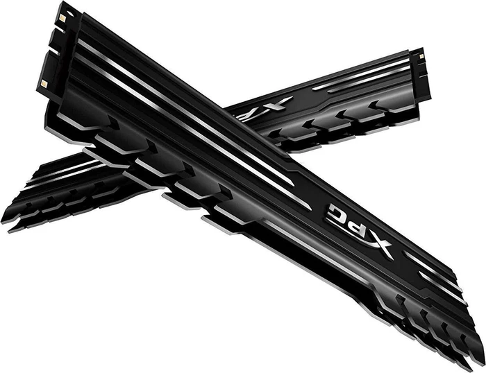 ADATA XPG Gammix D10 schwarz UDIMM 32GB Kit, DDR4-3200, CL16-20-20