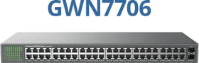 Grandstream GWN7700 Series Rackmount Gigabit Switch, 48x RJ-45, 2x SFP (GWN7706)