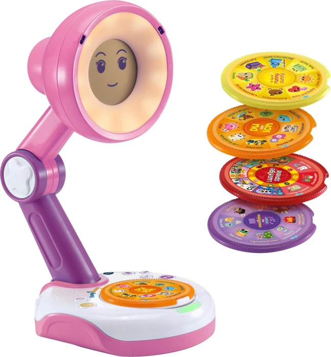 VTech Funny Sunny, die interaktive Lampen-Freundin pink (80-546254)