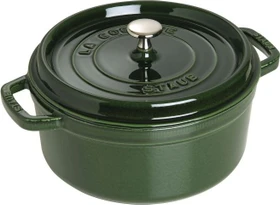 Zwilling Staub Cocotte Schmortopf rund 26cm 5.2l basilikumgrün