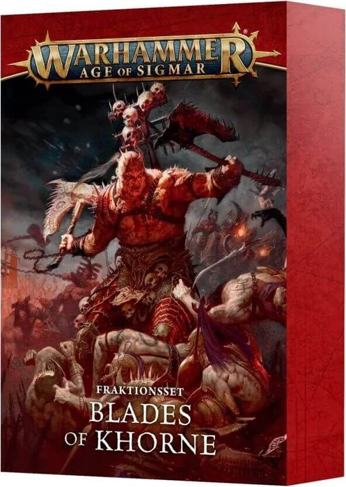 Games Workshop Warhammer Age of Sigmar - Fraktionsset: Blades of Khorne