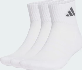 adidas Cushioned Sportswear Ankle Socken white/grey five, 3 Paare