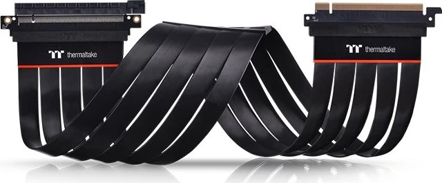 Thermaltake TT Premium PCI-E Extender Riser Card Cable, gerade, PCIe 4.0, 360mm