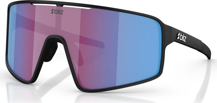 Bliz P001 matte black/begonia violet-blue multi