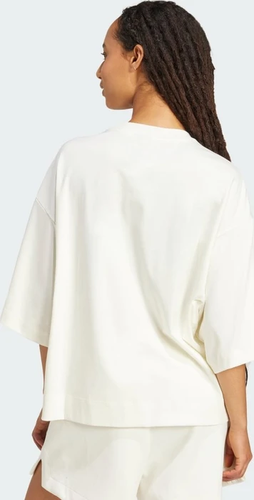 adidas ALL SZN Soft Lux Loose T-Shirt kurzarm off white (Damen)
