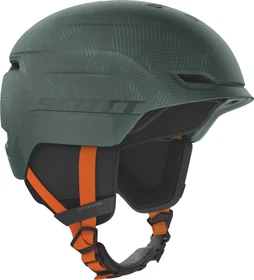Scott Chase 2 Plus Helm sombre green/pumpkin orange