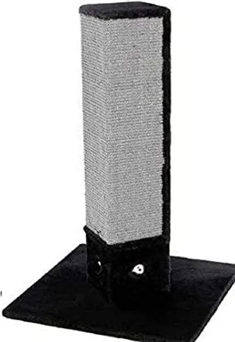Kerbl Kratzsäule 4-Corner, grau/schwarz