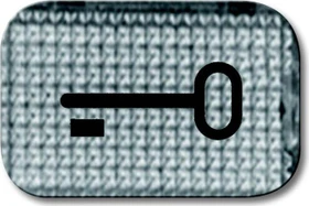 Busch-Jaeger Busch-balance SI Tastersymbol transparent Schlüssel