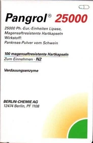 Pangrol 25000 Hartkapseln, 100 Stück