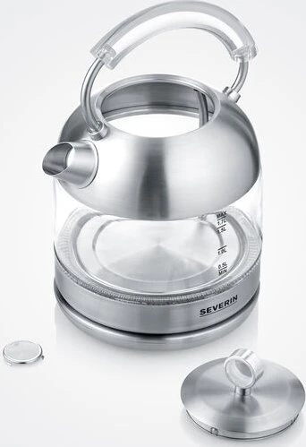 Severin WK 3459 Retro Glas-Wasserkocher