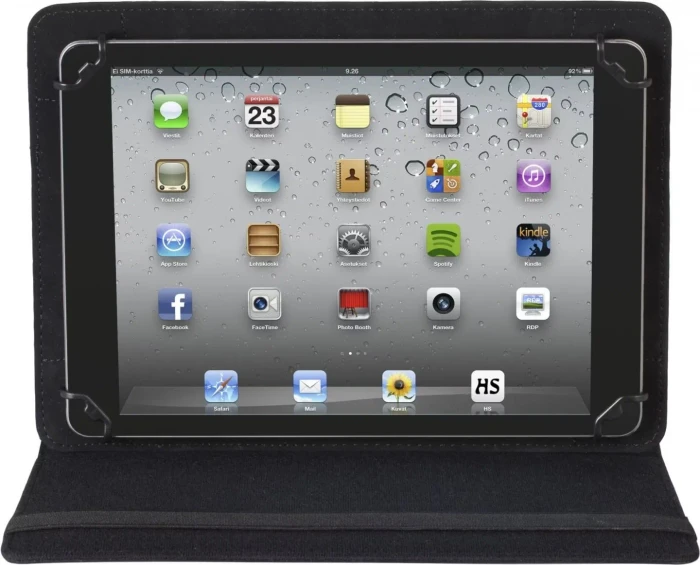 RivaCase Orly Case 3007 passend für Tablets 10.1"-11", schwarz