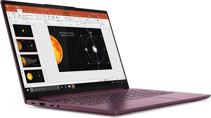Lenovo Yoga Slim 7 14ARE05, Orchid, Ryzen 5 4500U, 16GB RAM, 512GB SSD, DE