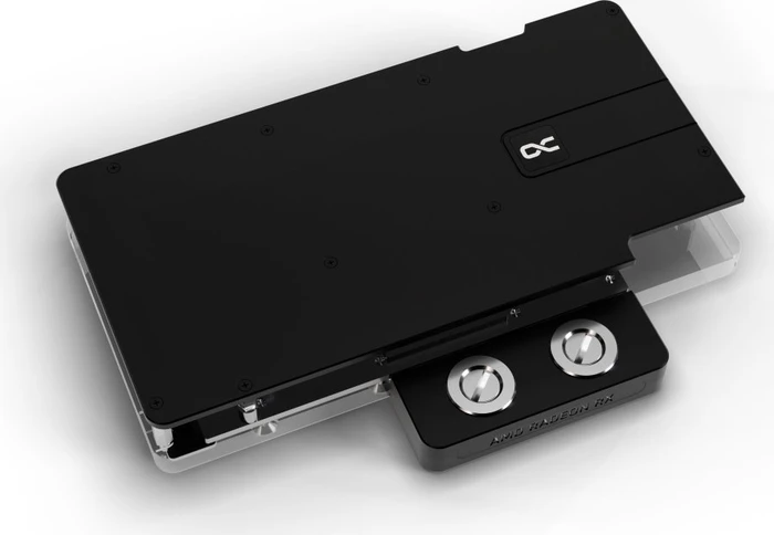 Alphacool Core RX 9070 XT Swift + Quicksilver mit Backplate
