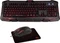 Konix Drakkar Raider Pack Gaming-Tastatur-Set, beleuchtete Tastatur, beleuchtete Maus und Mauspad, USB, DE Vorschaubild