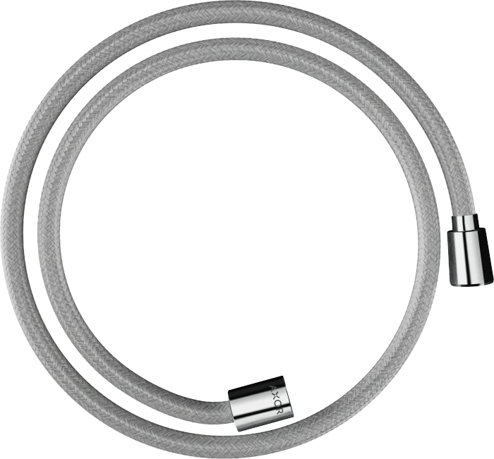 Hansgrohe AXOR ShowerSolutions Textilbrauseschlauch 1.25m mit konischer und zylindrischer Mutter chrom
