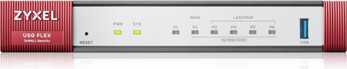 Zyxel ZyWALL USG FLEX 100 UTM Firewall, 5x RJ-45, 1x SFP, Service Bundle, 1 Jahr