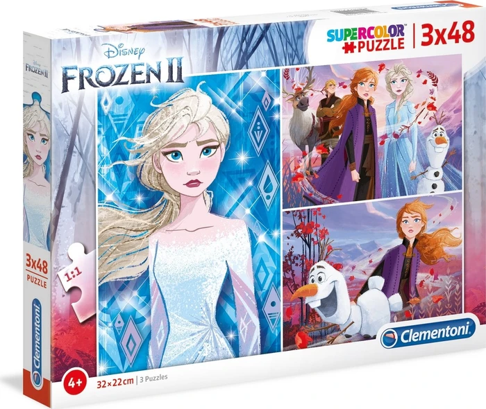Clementoni Supercolor Disney Frozen 2 3x48