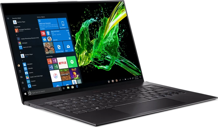 Acer Swift 7 SF714-52T-75UX, schwarz, Core i7-8500Y, 16GB RAM, 512GB SSD, DE