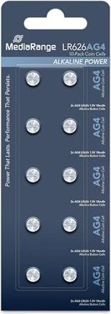MediaRange Premium Alkaline LR66/LR626, 10er-Pack