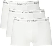 Calvin Klein 3 Pack Low Rise Trunks Icon Cotton Stretch Boxer Briefs weiß (Herren)