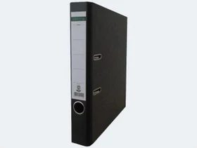 Centra Standard Ordner 2-Ring Wolkenmarmor, 50mm, A4, grau/schwarz