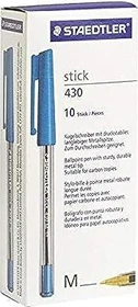 Staedtler Stick 430 Kugelschreiber blau, 10er-Pack