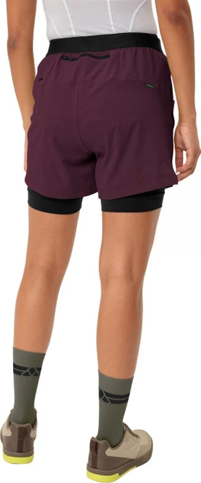Vaude Altissimi II Fahrradhose kurz cassis (Damen)