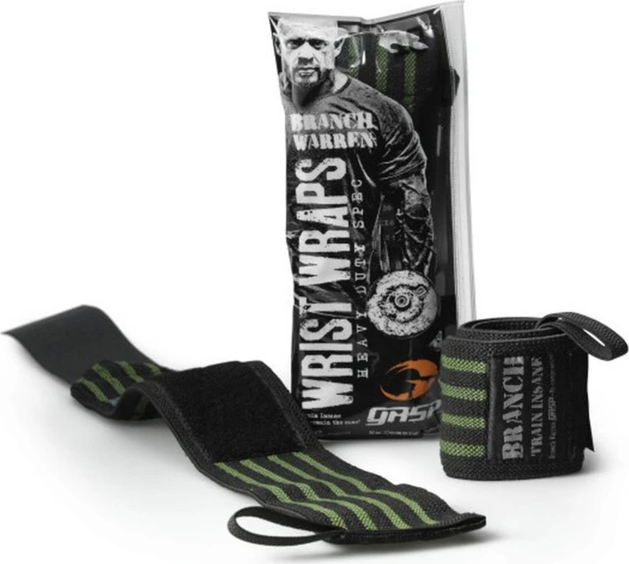 Gasp Branch 18" Wrist Wraps Festhaltestützen schwarz (230123-999)