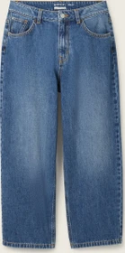 Tom Tailor Baggy Jeans mit recycelter Baumwolle Jeans blue denim (Junior)