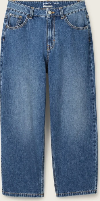 Tom Tailor Baggy Jeans mit recycelter Baumwolle Jeans blue denim (Junior)
