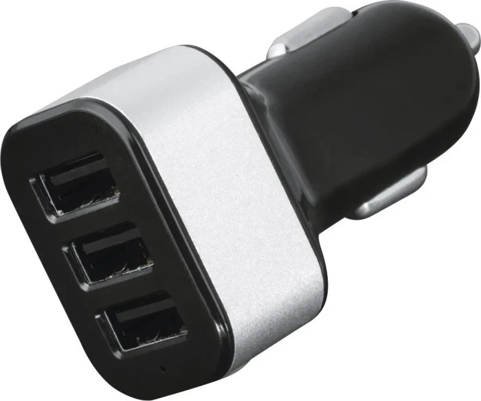 Hama Kfz-Ladegerät 3x USB-A schwarz/silber