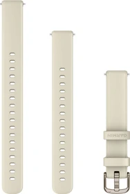 Garmin Ersatzarmband 14mm Silikon für Lily 2 coconut/cream gold