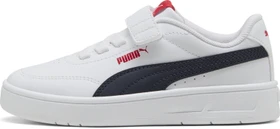 Puma Court Classic Clean puma white/new navy/for all time red (Junior)
