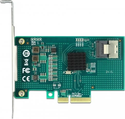 DeLOCK PCIe zu 4x SATA 6Gb/s, PCIe 2.0 x4