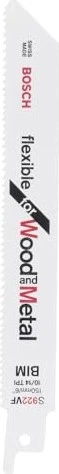 Bosch Professional S922VF Flexible for Wood and Metal Säbelsägeblatt, 5 Stück