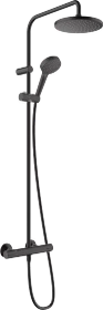 Hansgrohe Vernis Blend Showerpipe 200 1jet EcoSmart mit Thermostat mattschwarz
