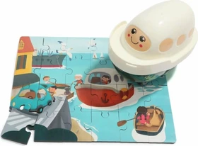 Topbright Toys Wooden Puzzle Ship