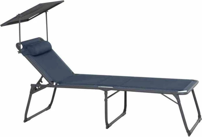 Siena Garden Premium Gartenliege blau