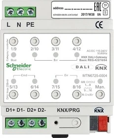 Schneider Electric KNX DALI Gateway REG-K/2/16(64)/64 (MTN6725-0004)