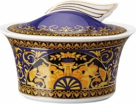 Rosenthal Versace Medusa Blue Zuckerdose 210ml