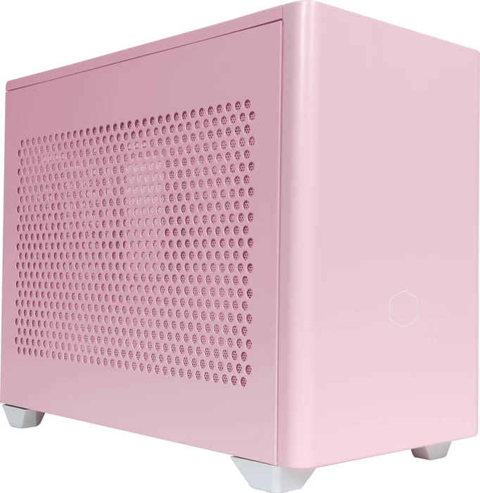 Cooler Master MasterBox NR200P Color Edition Flamingo Pink, Glasfenster, Mini-ITX