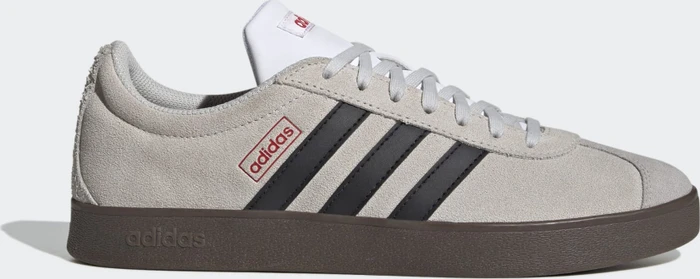 adidas VL Court 2.0 grey one/core black/better scarlet