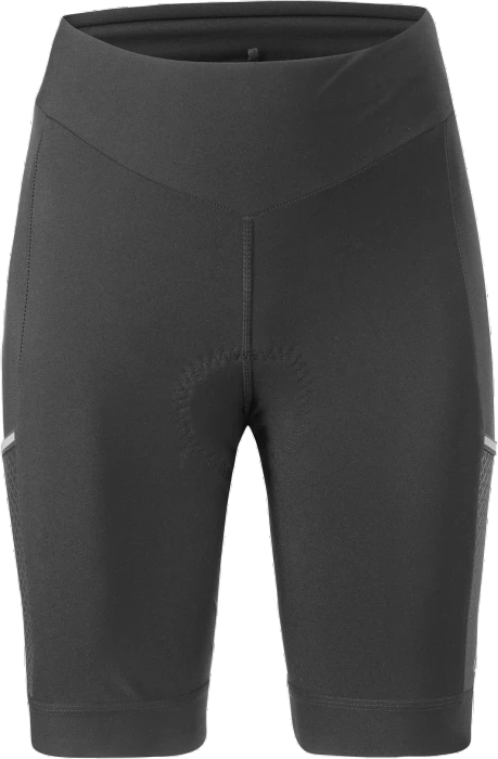 Löffler Tights Skys Gel Fahrradhose kurz schwarz (Damen)