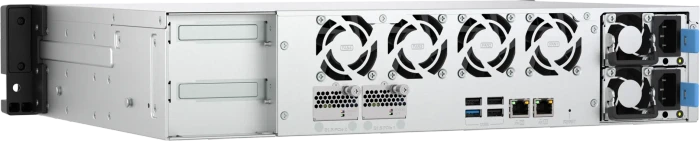 QNAP Turbo Station TS-h1065eU-RP-8G, 8GB RAM, 2x RJ-45 2.5GBase-T, 1x USB-A 3.1, 2HE