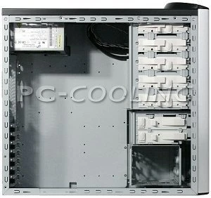 Pcicase Zirco AX, schwarz