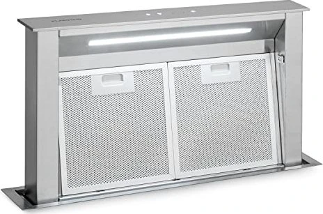 Klarstein CGCH3 Royal Flush Downdraft Kochfeldabzug silber