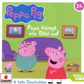 Peppa Pig CD 24 - Papa hängt ein Bild (und 5 weitere Geschichten)