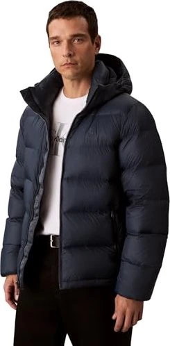 Calvin Klein Daunen-Steppjacke mit Kapuze Jacke ink (Herren)